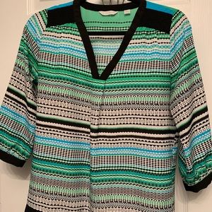 XS multicolor blouse